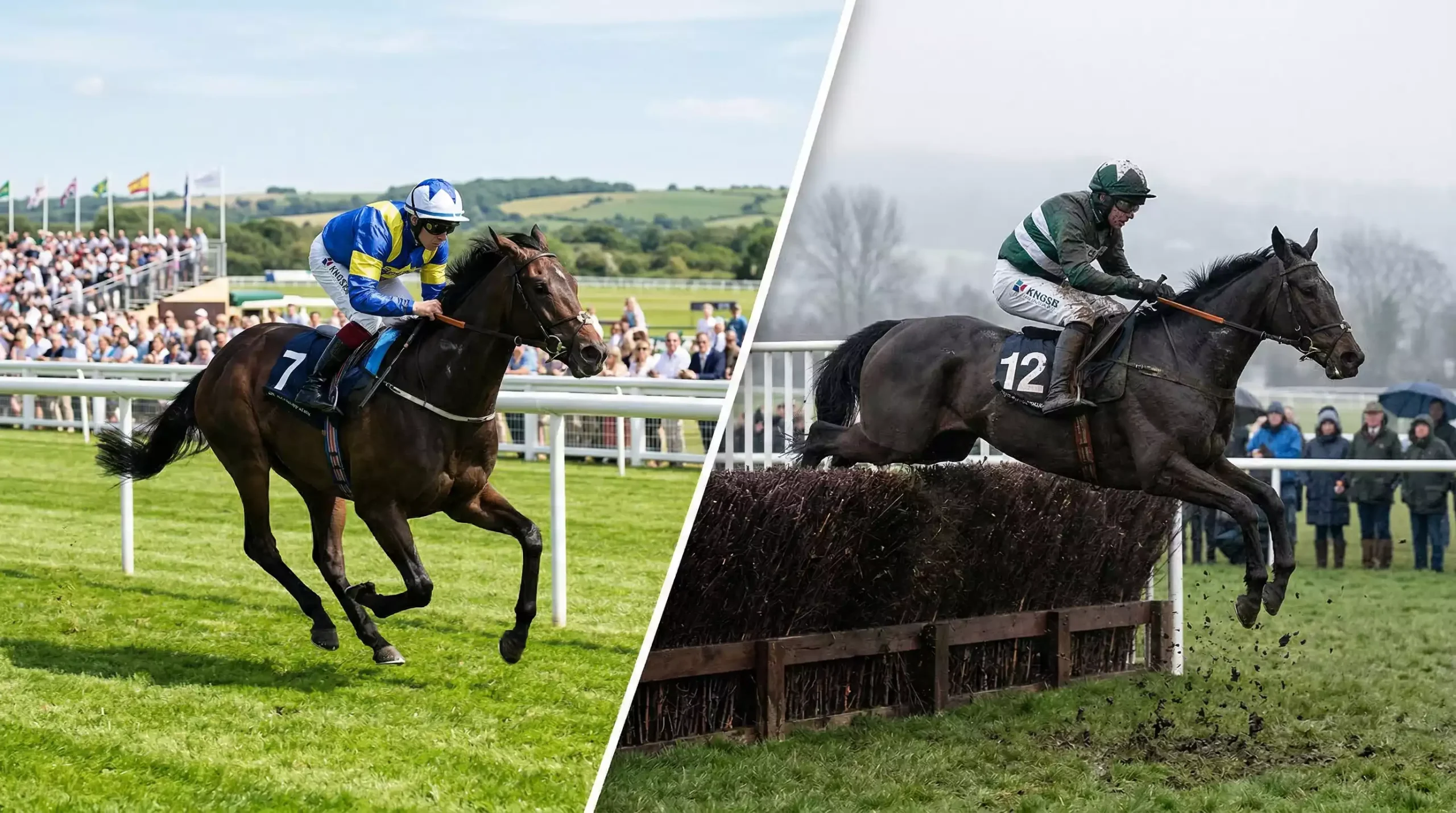 Flat vs National Hunt racing betting comparison