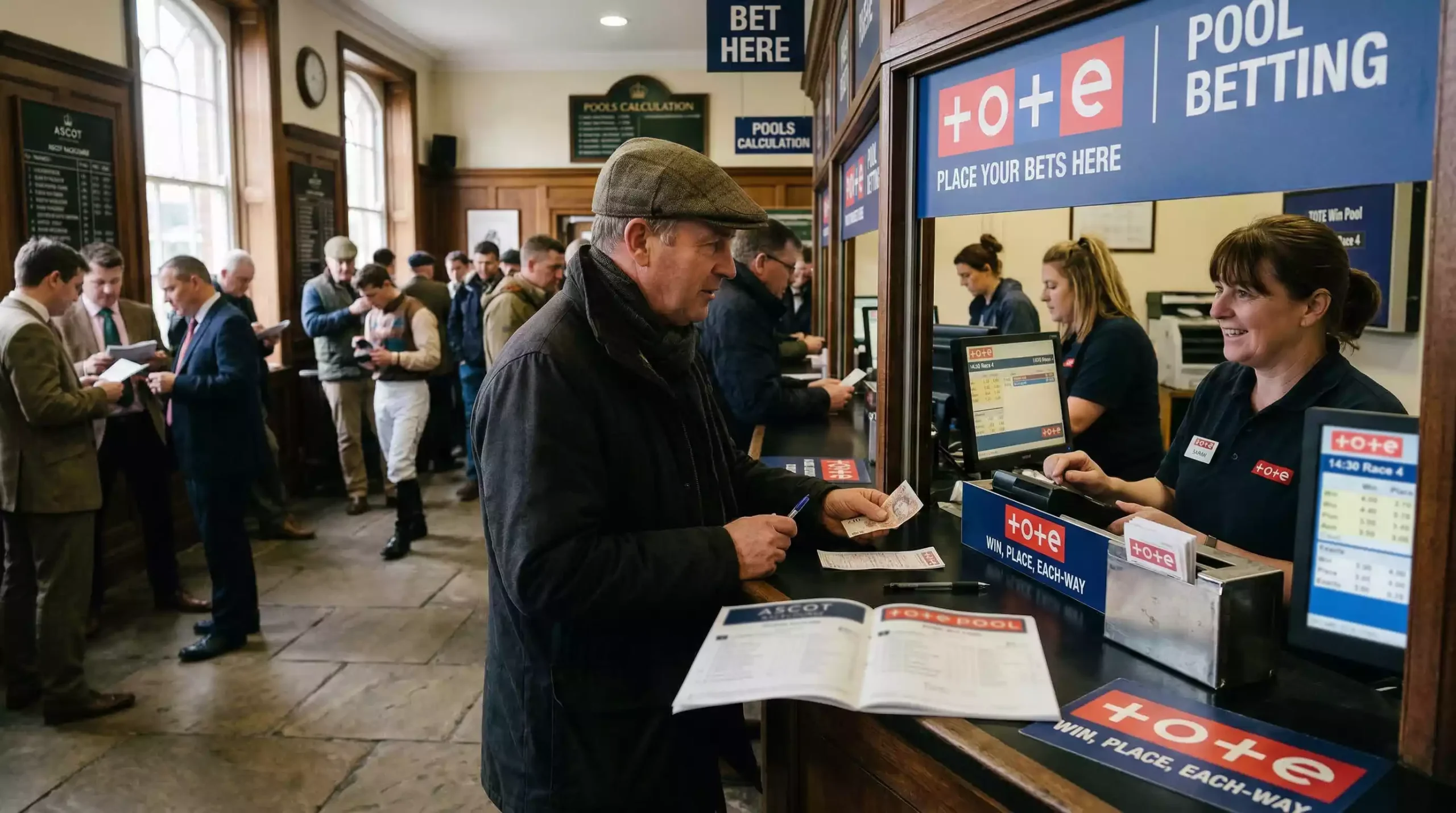 Placepot pool betting for horse racing